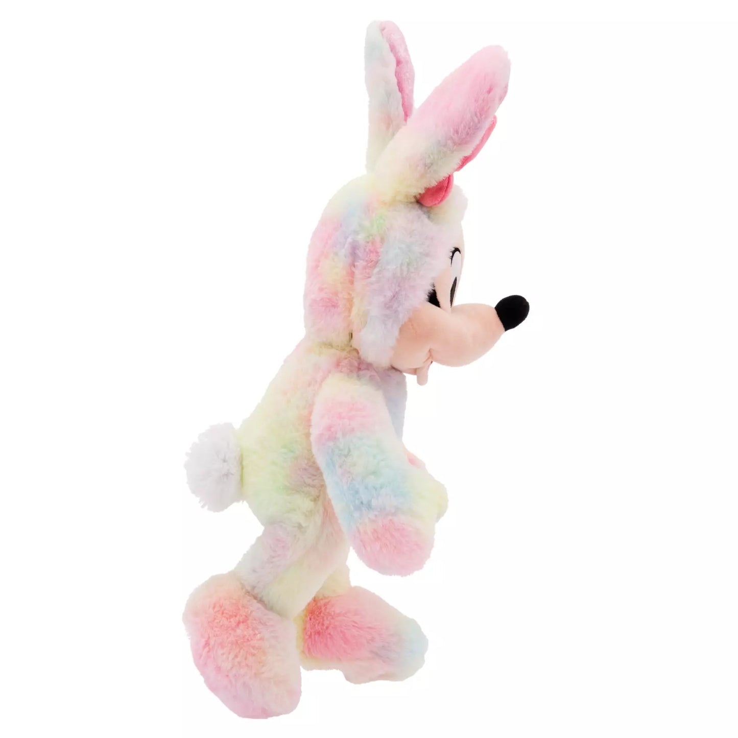Minnie Mouse Multicolor Easter Plush Bunny w/ Ears & Bow – Medium 17''