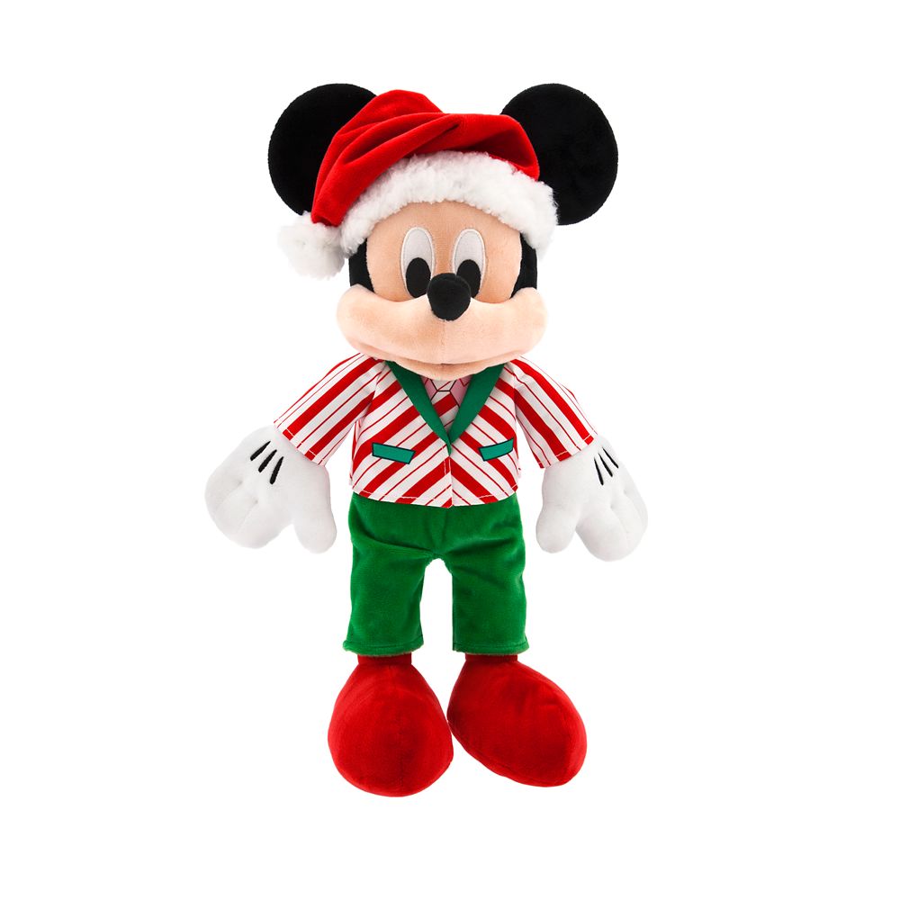 Mickey Mouse Holiday Christmas Plush – Medium 15"