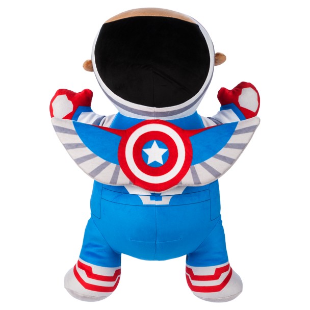 Captain America Sam Wilson Cuddleez Plush - Avengers Super Hero Stuffed Toy 22"