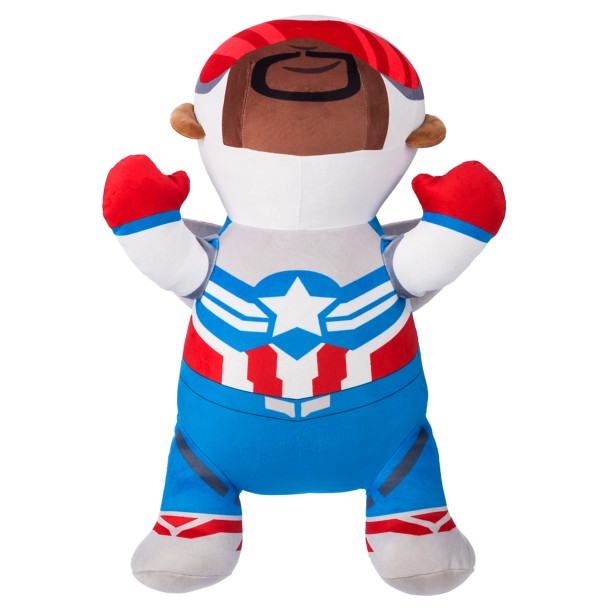 Captain America Sam Wilson Cuddleez Plush - Avengers Super Hero Stuffed Toy 22"