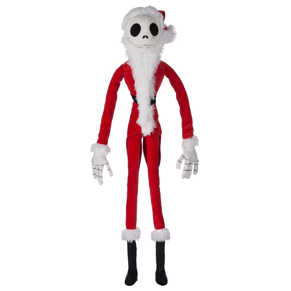 Santa Jack Skellington Plush – The Nightmare Before Christmas – 26'' H
