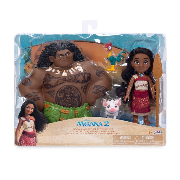 Moana & Maui Voyager Petite Doll Gift Set by Jakks – Moana 2