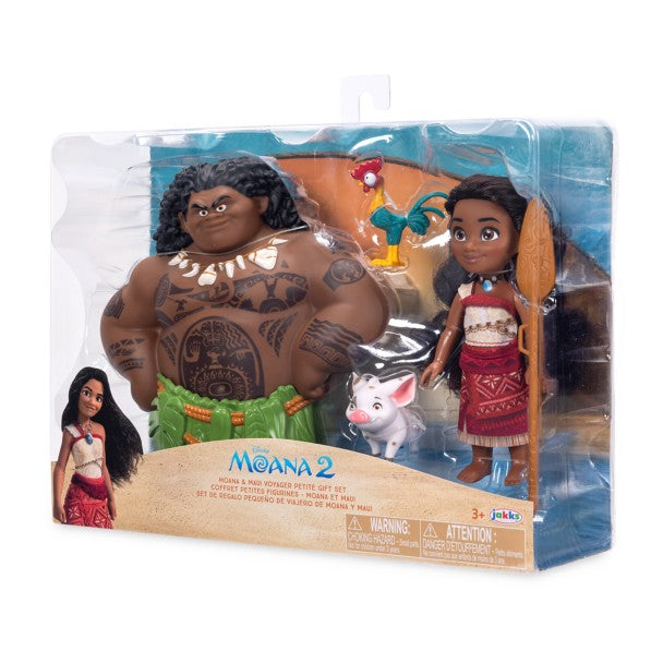 Moana & Maui Voyager Petite Doll Gift Set by Jakks – Moana 2