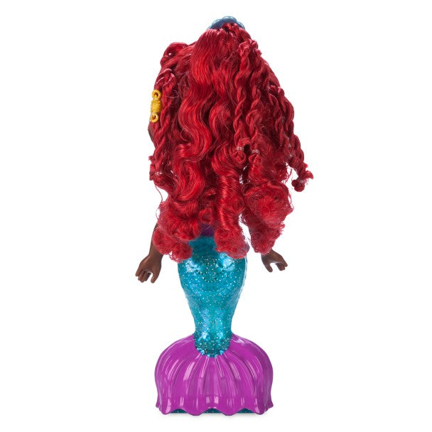 Disney Junior's Ariel Splash and Glow Doll Little Mermaid Light Up – 11 1/2''