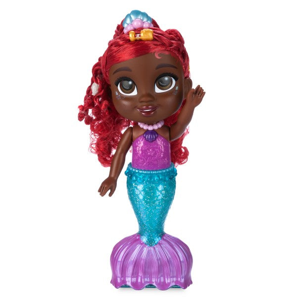 Disney Junior's Ariel Splash and Glow Doll Little Mermaid Light Up – 11 1/2''