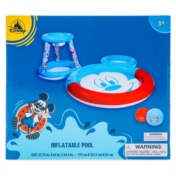 Mickey Mouse Summer Fun Inflatable Pool & Game Kids Play Set
