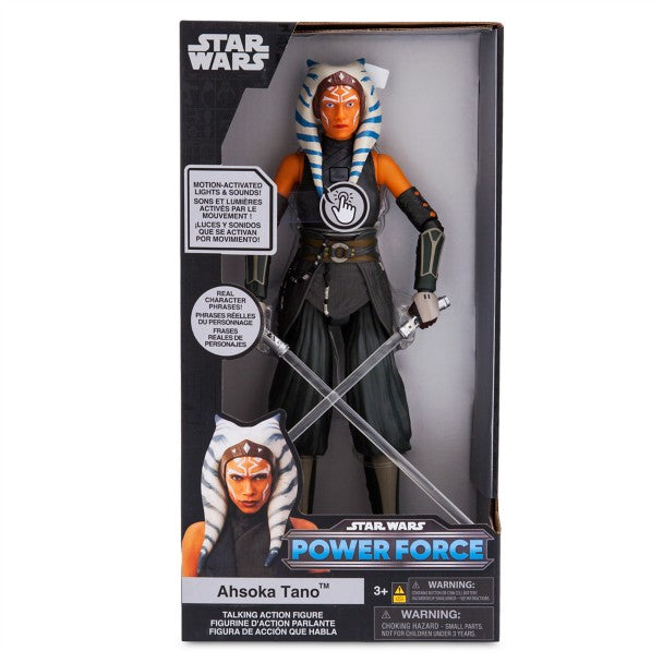 Ahsoka Tano Light Up Talking Action Figure – Star Wars - 10 1/2" H New in Box