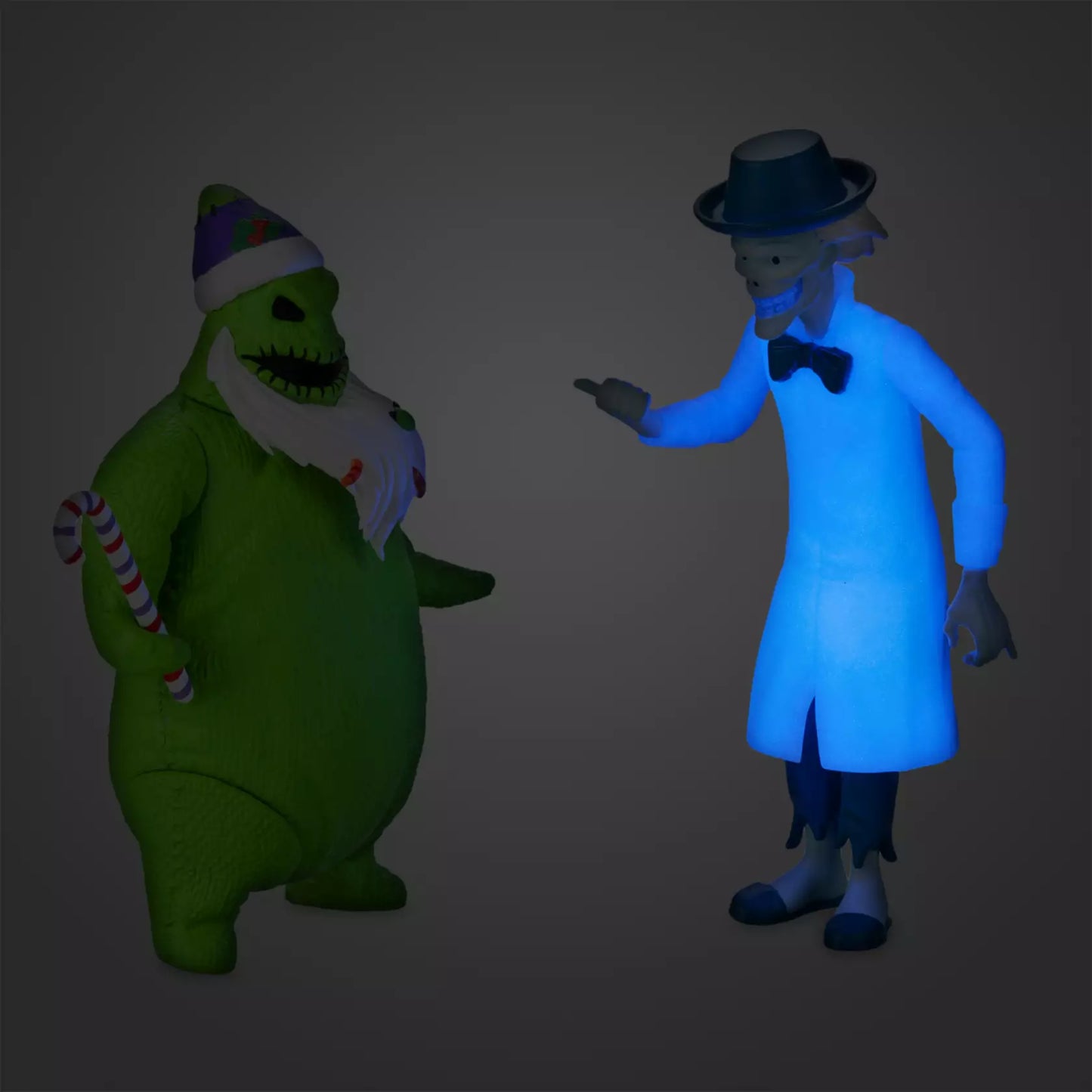 Oogie Boogie and Ezra Hitchhiking Ghost Action Figure Set by Super7 – The Haunted Mansion Holiday