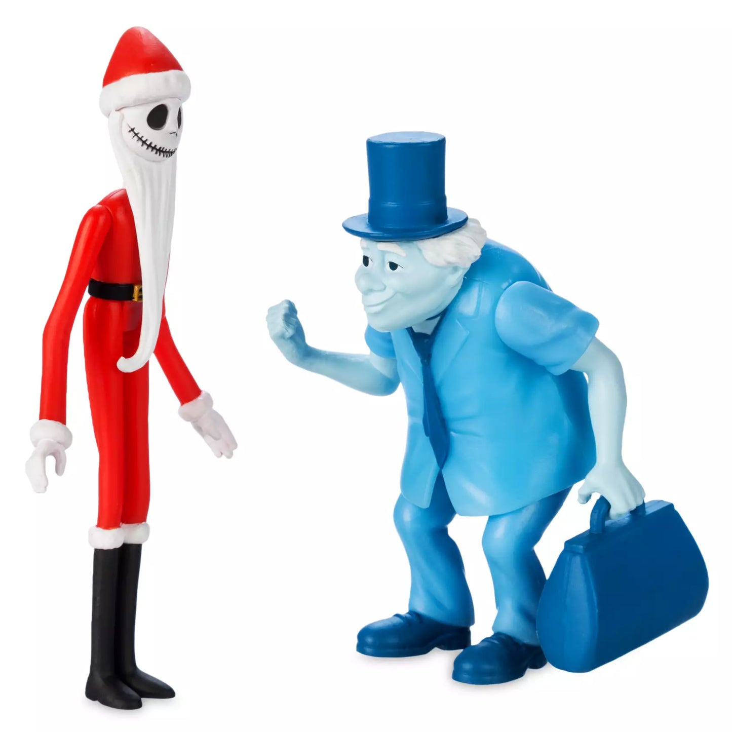Santa Jack Skellington & Phineas Ghost Action Figure Set by Super7 Haunted Mansion