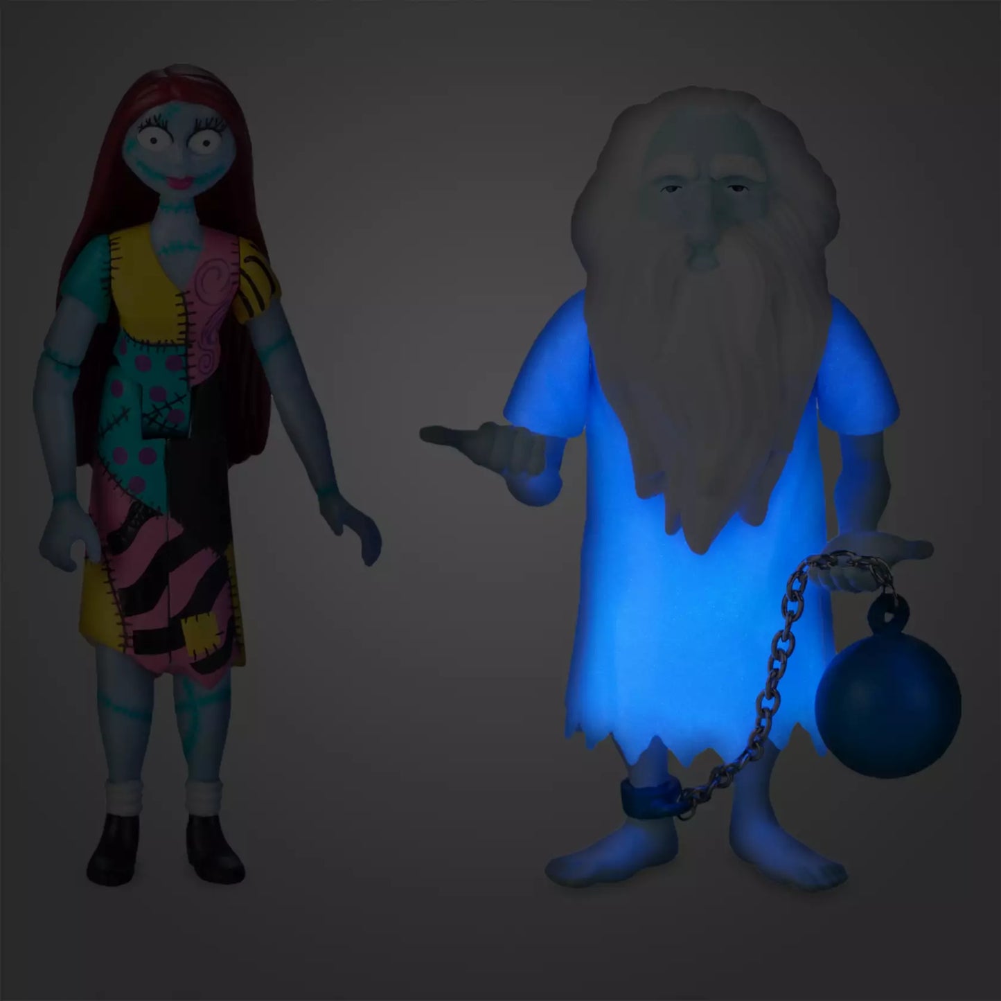 Sally and Gus Action Figure Set by Super7 – Haunted Mansion Holiday - Nightmare Before Christmas