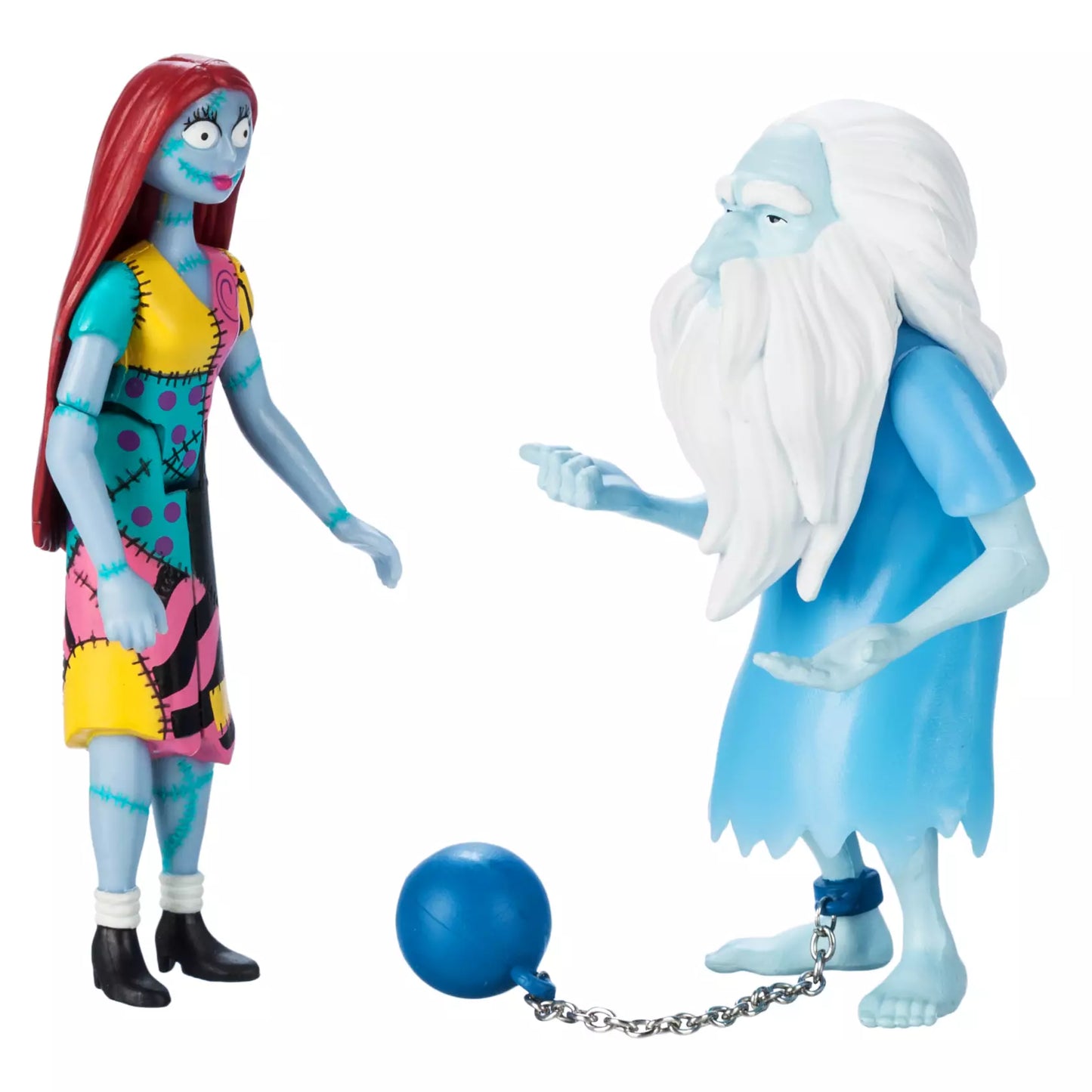 Sally and Gus Action Figure Set by Super7 – Haunted Mansion Holiday - Nightmare Before Christmas