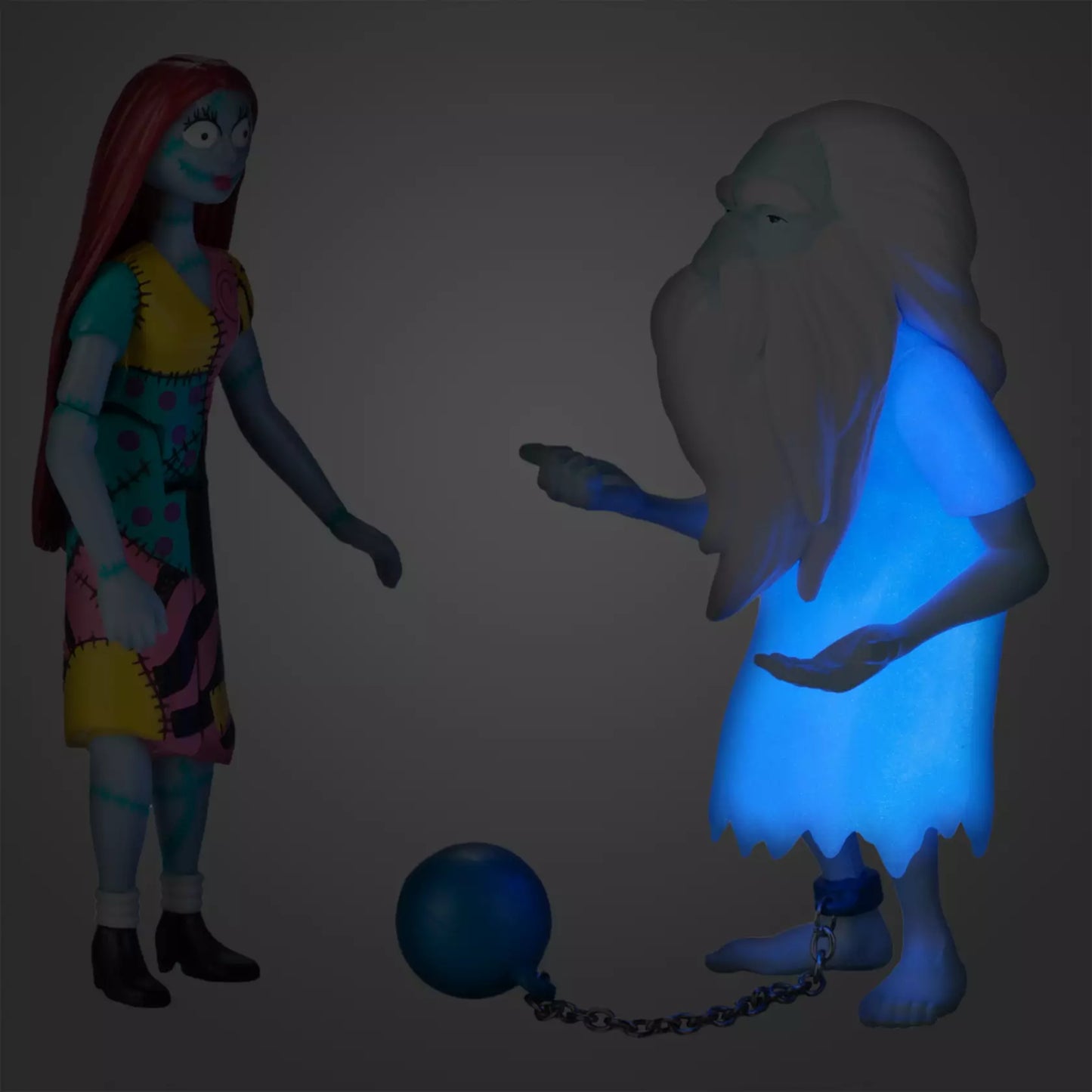 Sally and Gus Action Figure Set by Super7 – Haunted Mansion Holiday - Nightmare Before Christmas