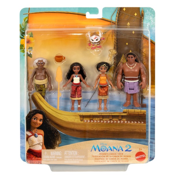 Moana's Boat Crew Play Set – Moana 2