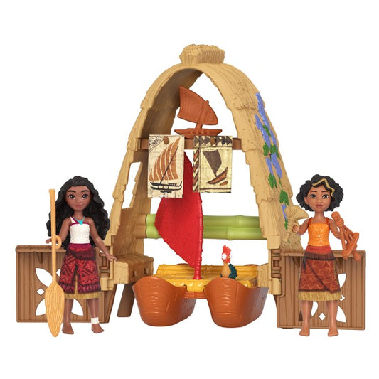 Moana & Loto's Workshop & Hei Hei Toy Figure Play Set – Moana 2