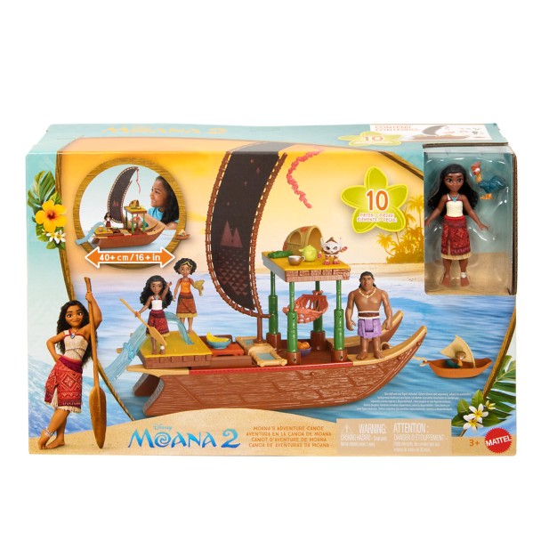 Moana's Adventure Canoe Play Set – Moana 2