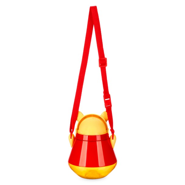 Winnie the Pooh Travel Canteen Mug Kids Drink Cup with Strap - Disney Theme Park