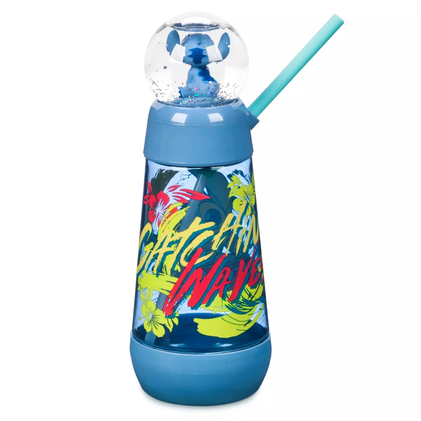 Lilo and Stitch Snowglobe Tumbler with Straw - 11oz