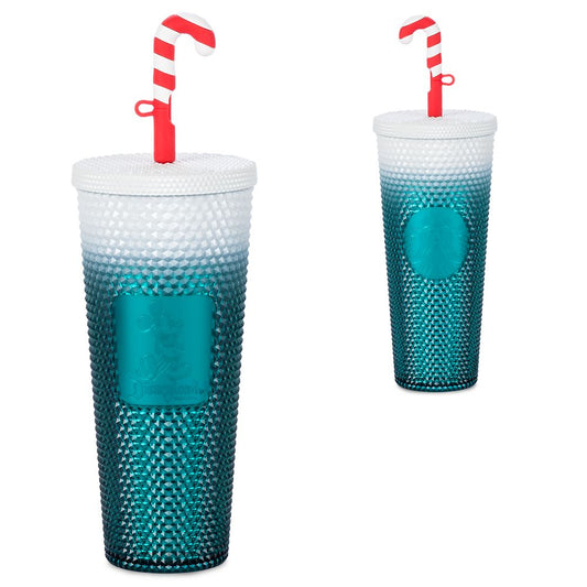 Mickey Mouse Holiday Starbucks Tumbler with Straw – Disneyland 24oz