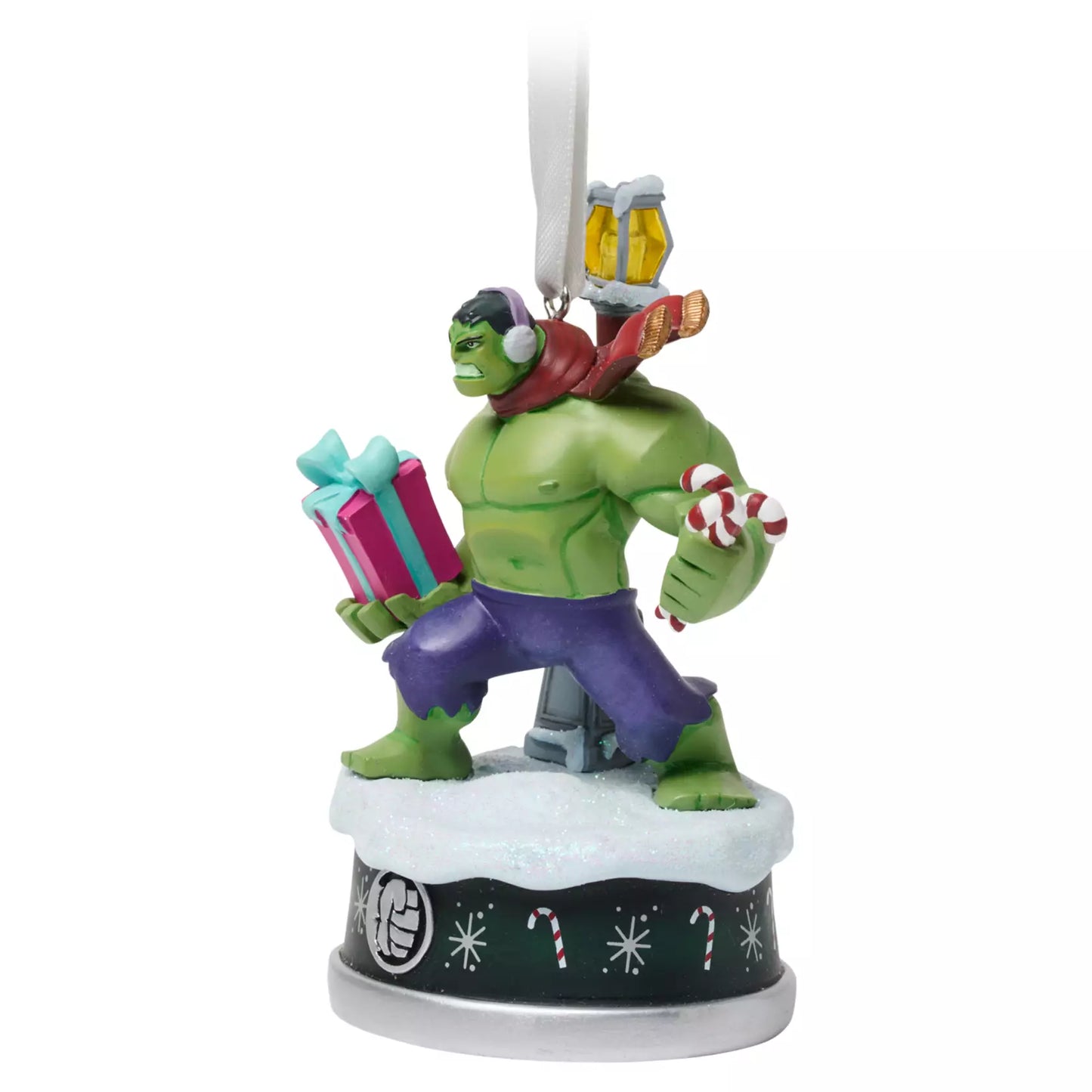 The Hulk Holiday Light-Up Living Magic Sketchbook Christmas Ornament