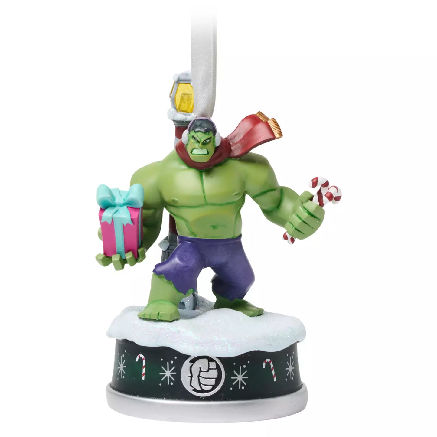 The Hulk Holiday Light-Up Living Magic Sketchbook Christmas Ornament