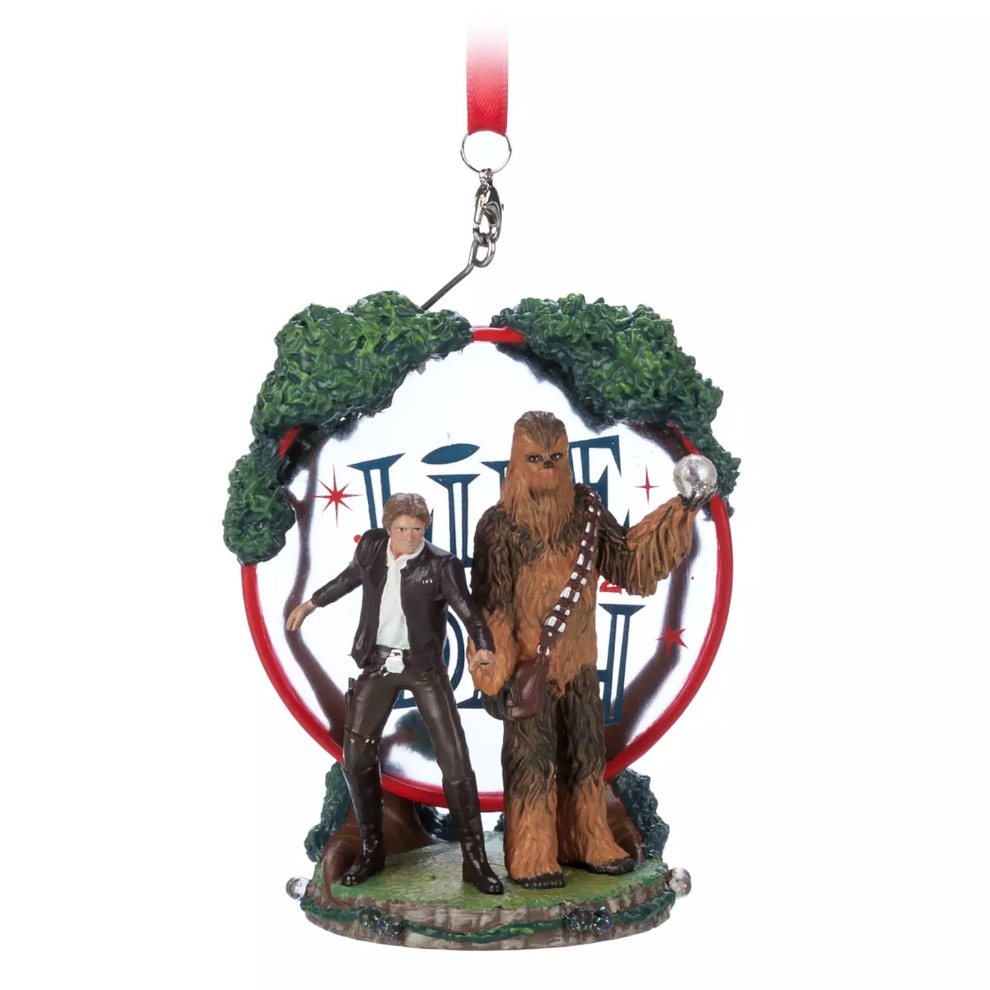 Han Solo and Chewbacca ''Life Day'' Sketchbook Ornament – Star Wars