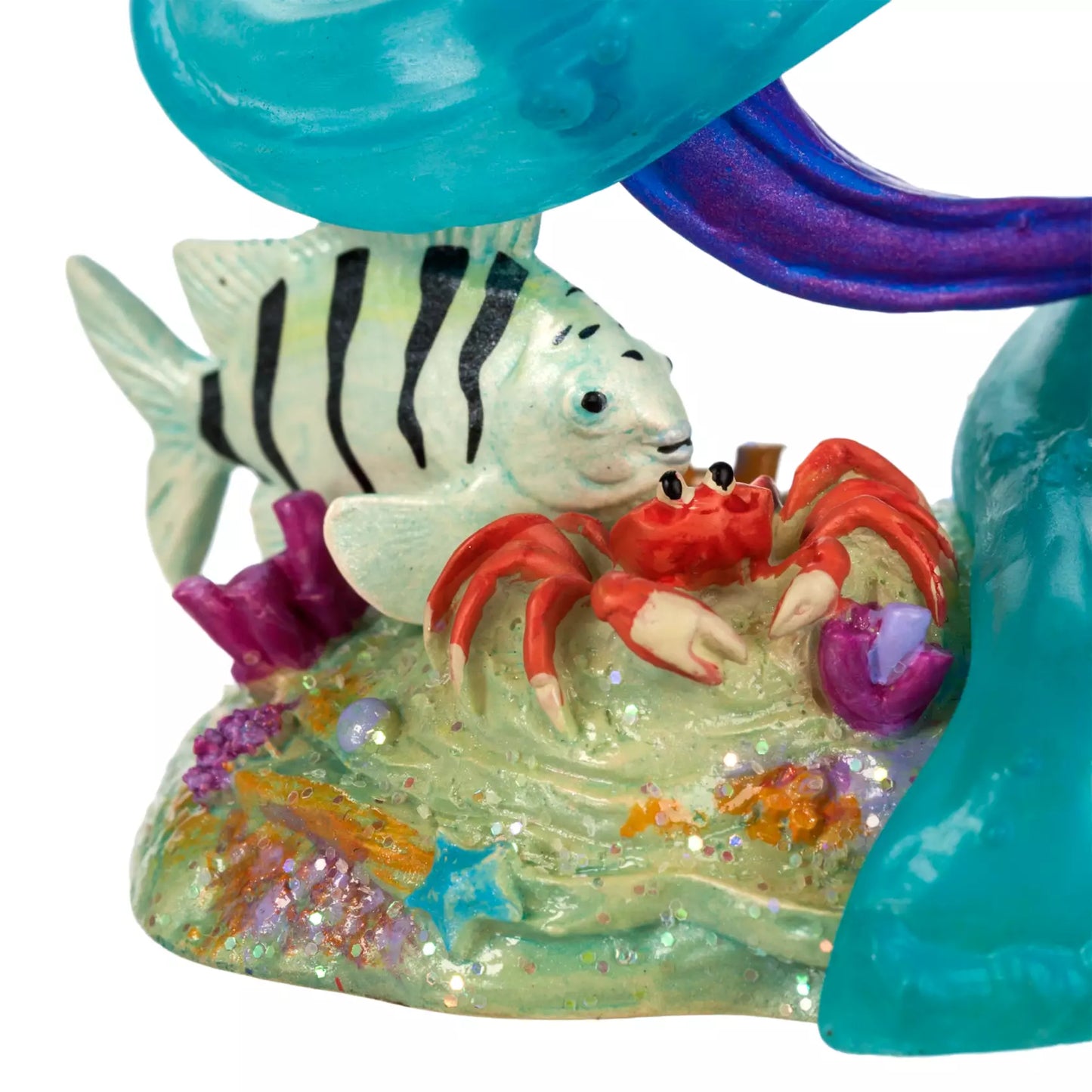 The Little Mermaid Ariel Sketchbook Ornament – -Flounder & Crab - Live Action Movie