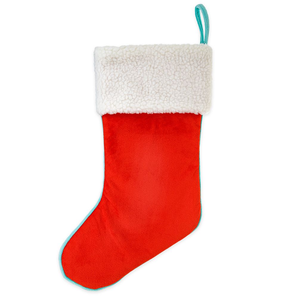 Santa Mickey Mouse and Minnie Mouse ''My 1st Christmas'' Stocking