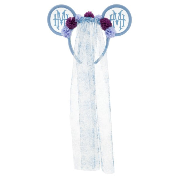 The Haunted Mansion Bride Veil Ear Headband for Adults