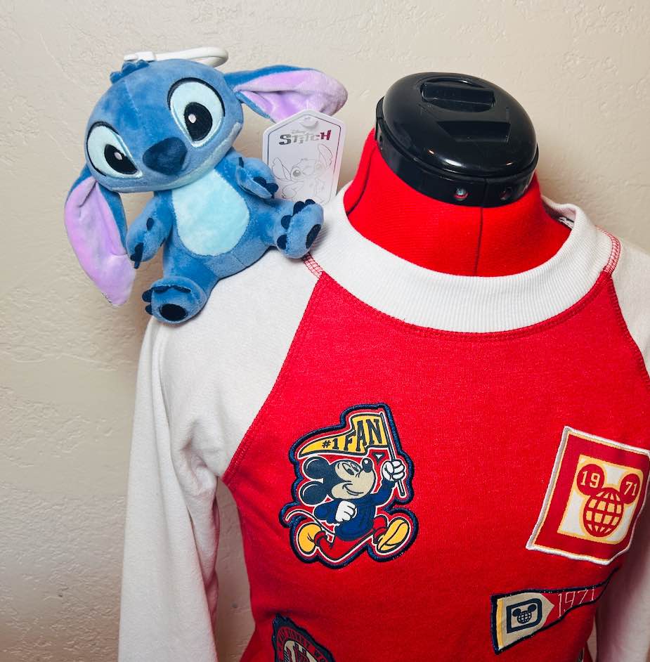 Custom Stitch Inspired Magnetic Shoulder Pal Plush Toy Costume Dress Up Accessory - Lilo and Stitch