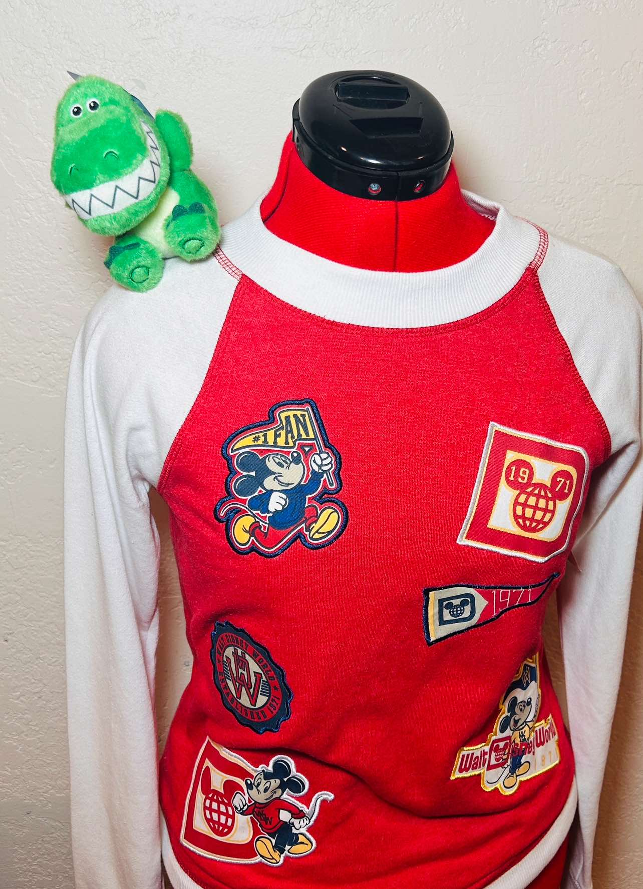 Disney Rex Toy Story Custom Magnetic Shoulder Pal Plush Kids Adult Costume Dress Up Dinosaur Accessory