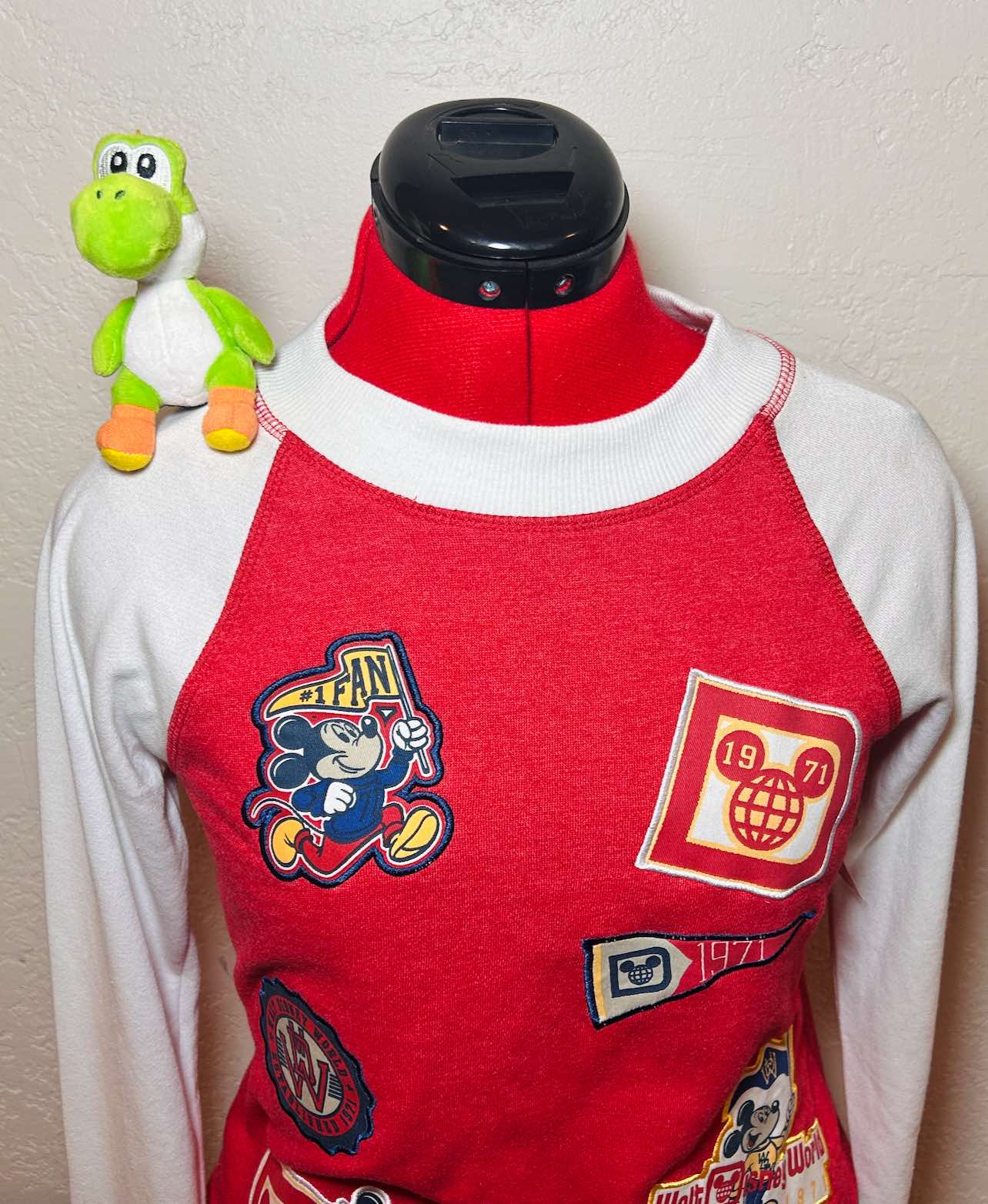 Custom Yoshi Magnetic Shoulder Pal Plush Kids Adult Costume Dress Up Mario Inspired Accessory