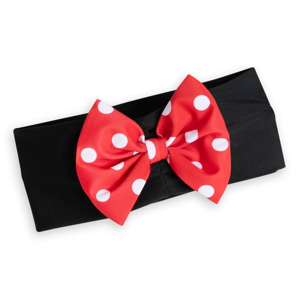 Minnie Mouse Deluxe Swimsuit with Headband Set for Girls - Size 5/6