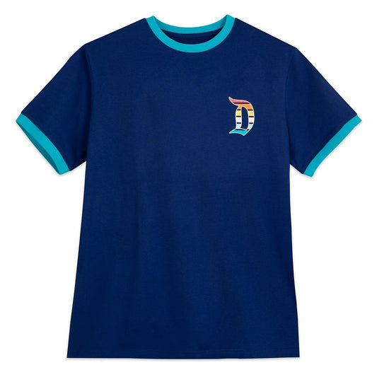 Disneyland Logo Ringer T-Shirt for Adults