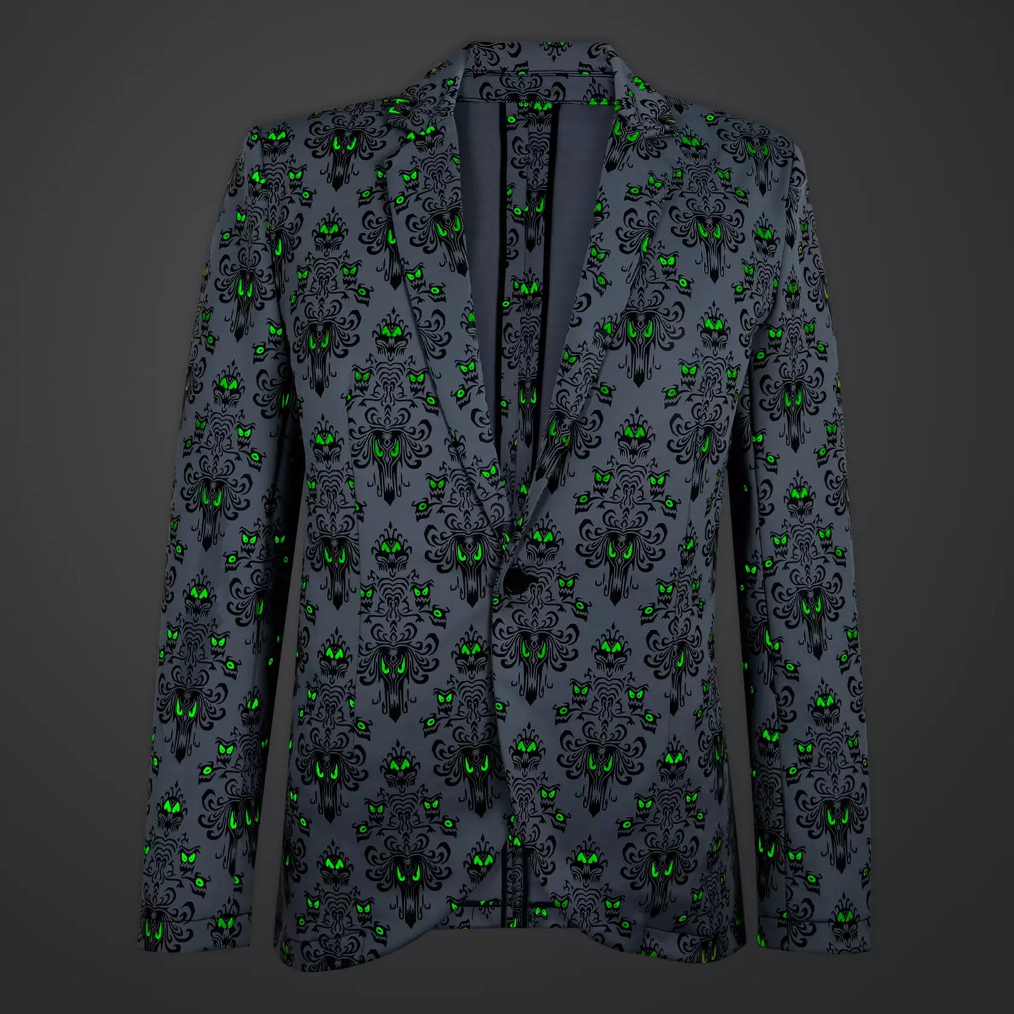The Haunted Mansion Glow-in-the Dark Blazer for Adults - Size S/M