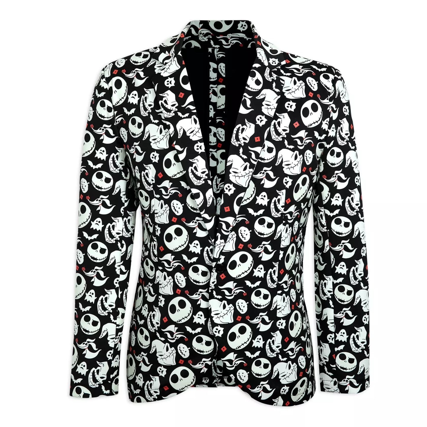 The Nightmare Before Christmas Glow-in-the-Dark Jacket for Adults Size L XL XXL