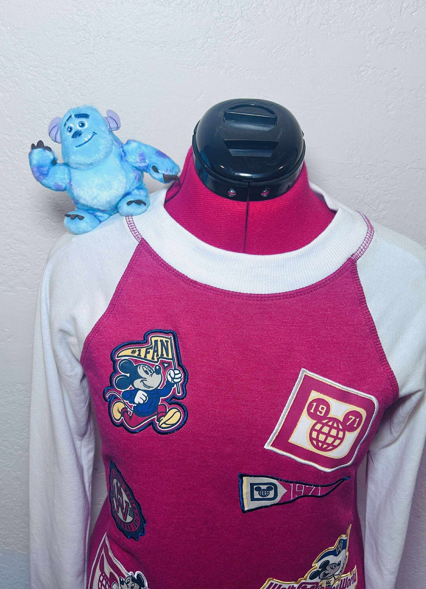 Custom Monsters Inc Sulley Magnetic Shoulder Pal Plush Toy Costume Dress Up