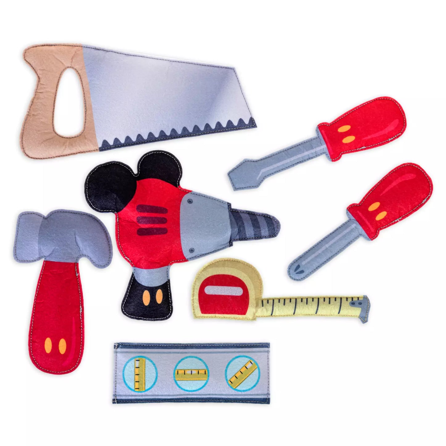 Mickey & Minnie Mouse Fold-Up House Tool Plush Play Set