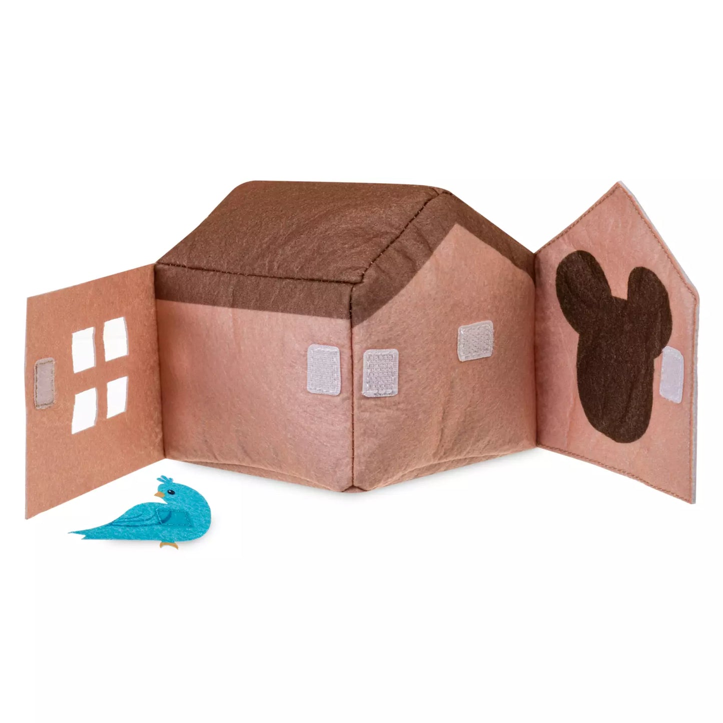 Mickey & Minnie Mouse Fold-Up House Tool Plush Play Set