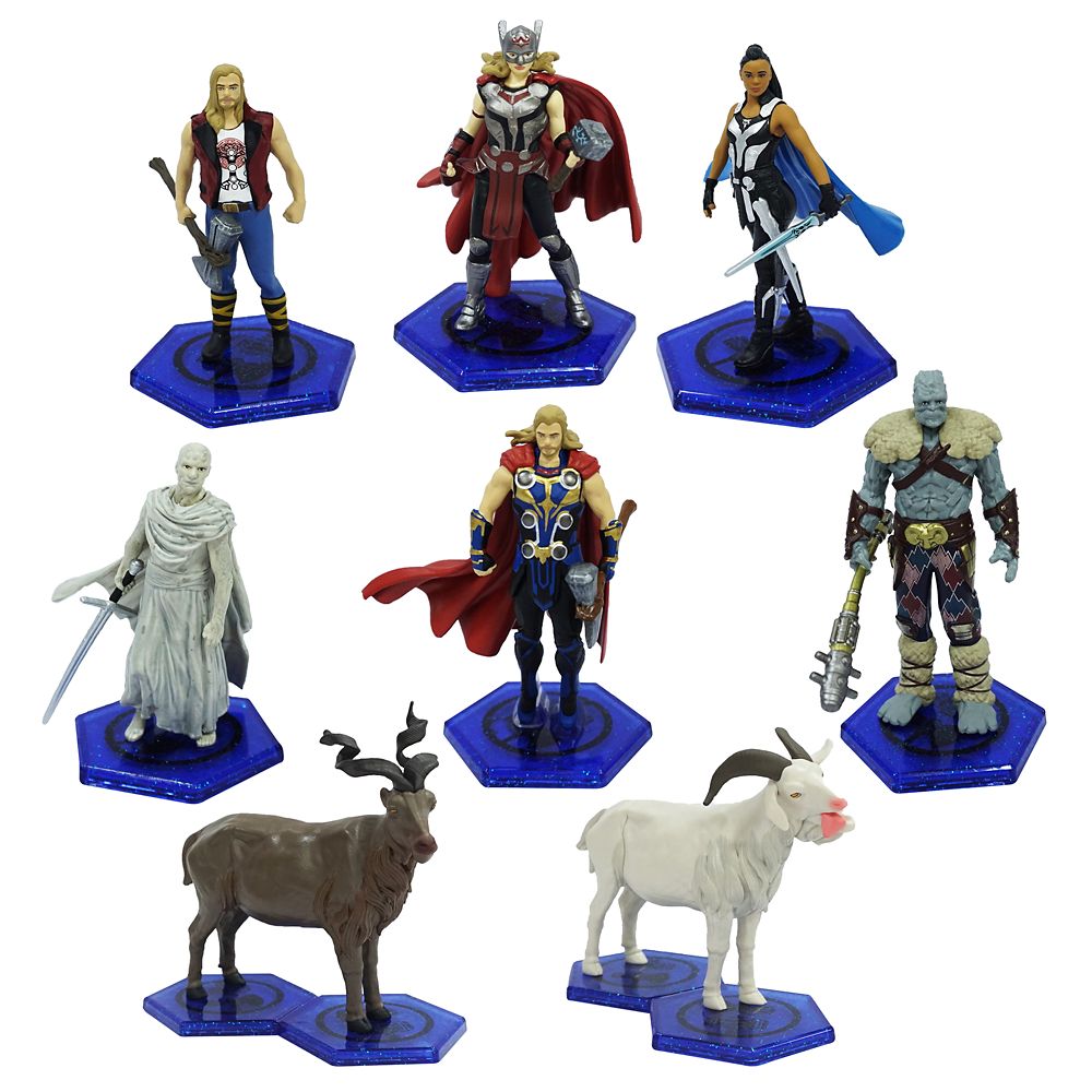 Thor Love and Thunder Deluxe Figure Set 8pc - Marvel Avengers