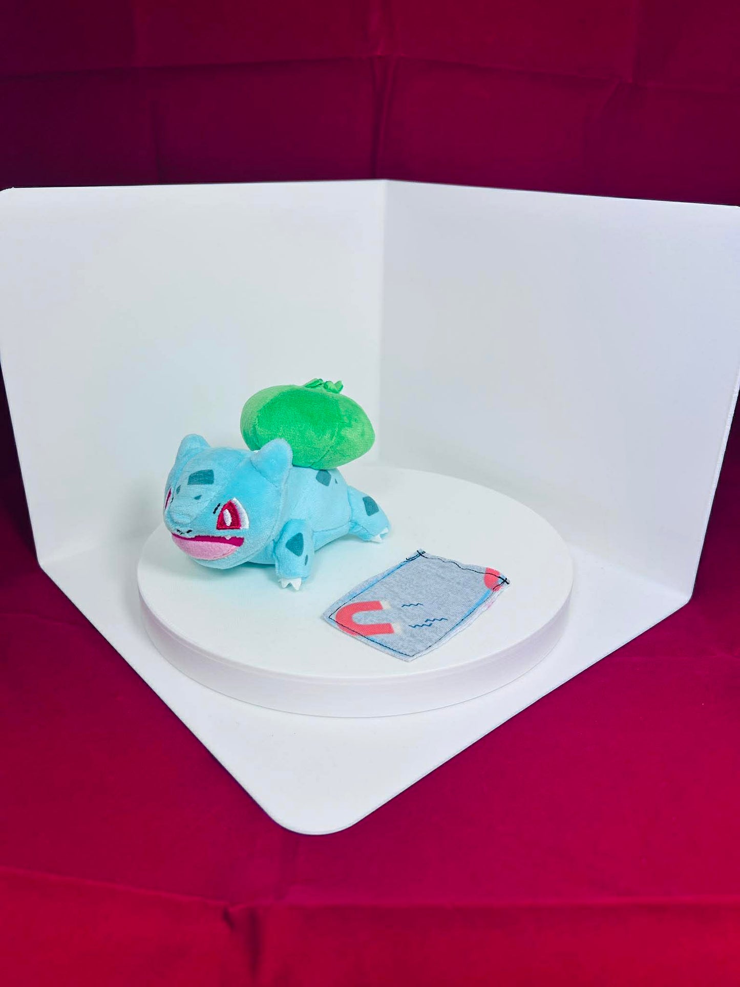 Custom Bulbasaur Pokemon Inspired Magnetic Shoulder Pal Plush Toy Dress Up Go Accessory