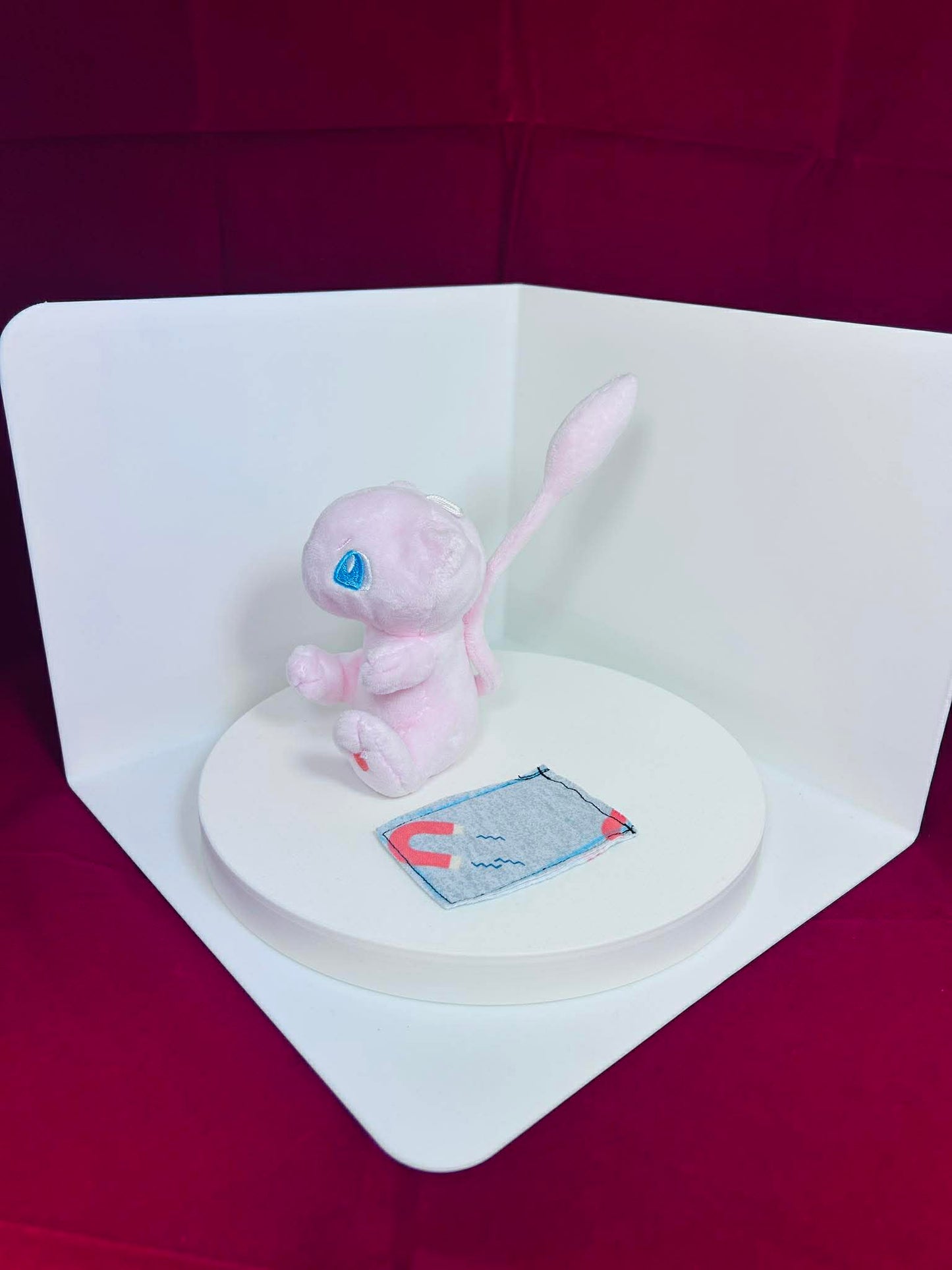 Custom Mew Pokemon Magnetic Shoulder Pal Plush Toy Go Costume Dress Up