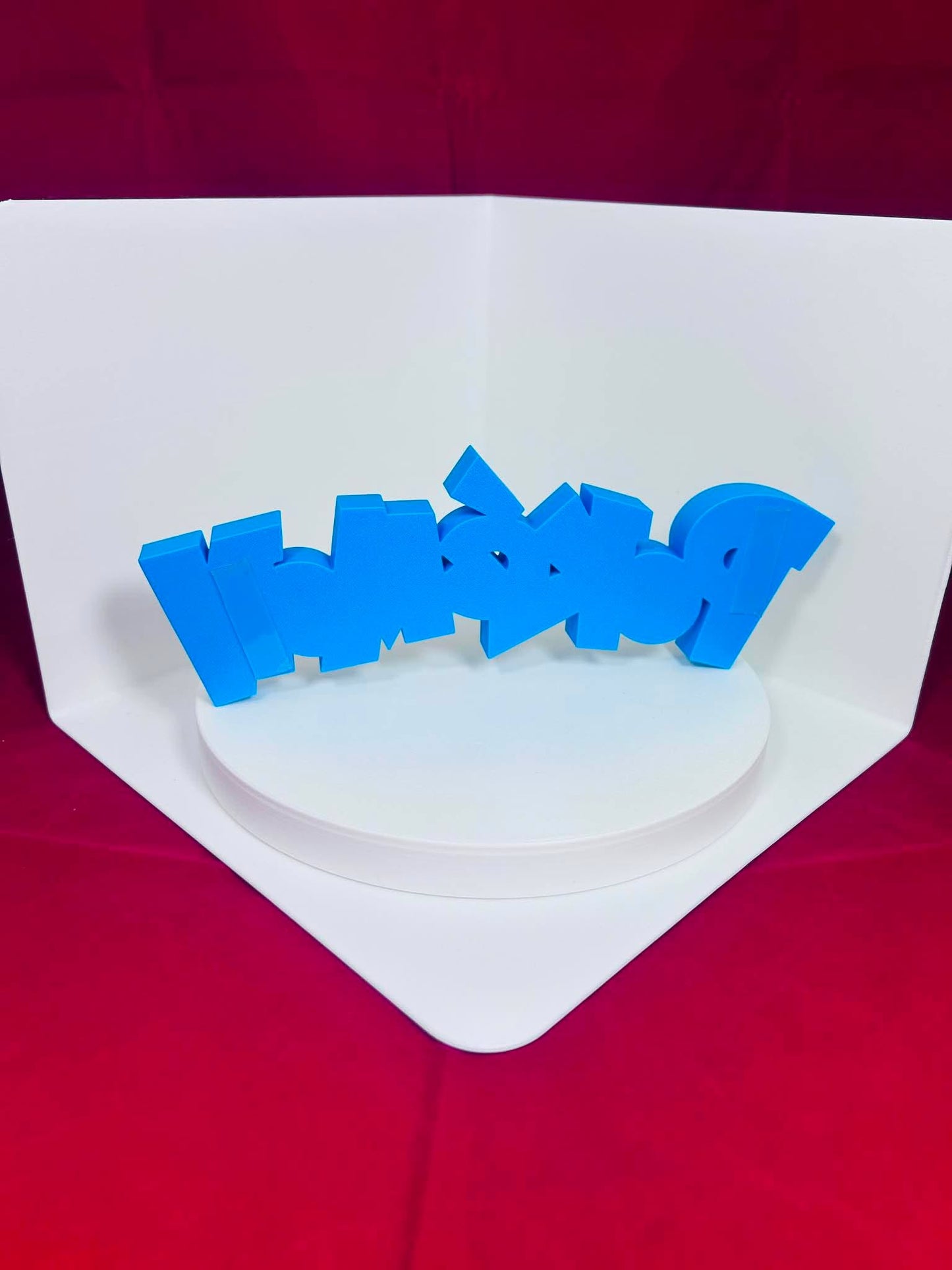 3D Printed Custom Pokemon Sign Wall Decoration 10" L - Easy installation
