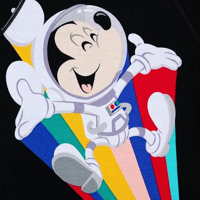 Mickey Mouse in Space Sleep Set for Kids - Size 10 - Pajamas PJ's Outfit w/ Slipper Socks