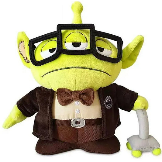 Disney Pixar Up Carl Old Man Toy Story Alien Remix Outfit  9" H  Plush Toy Doll