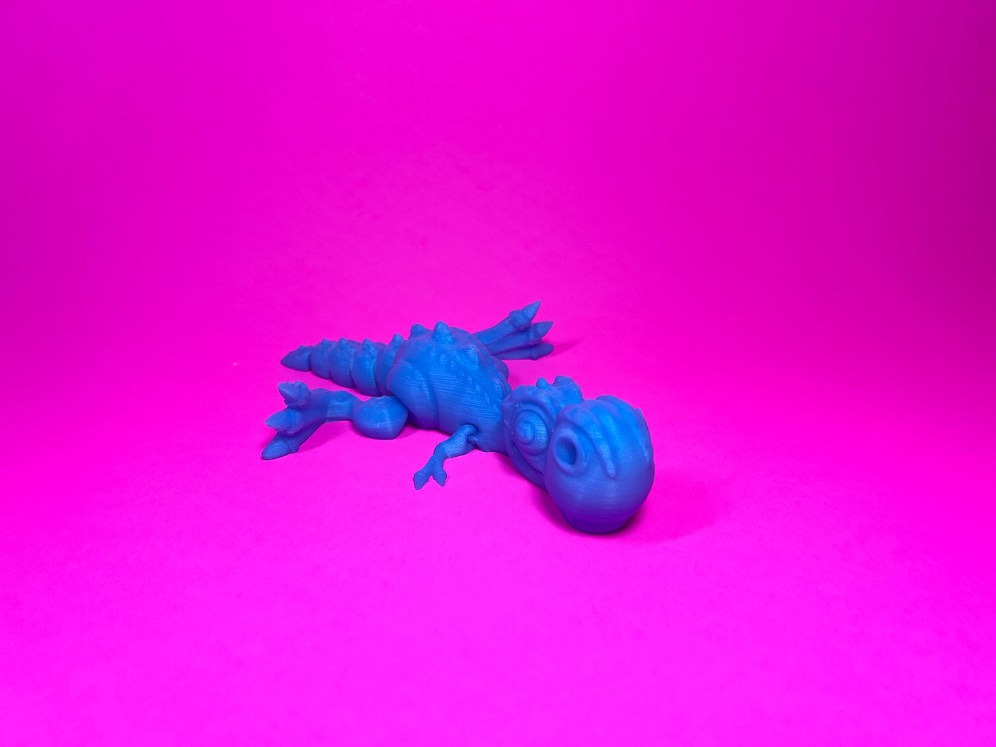 Flexi 3D Printed T-Rex Fossil Fidget Sensory Toy Desk Gift - Skeleton - Multicolor - Articulated Glow in the Dark - Flexi Factory