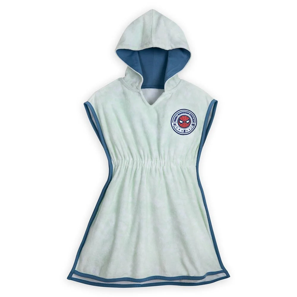 Disney Super Hero Marvel Spider-Man Swim Coverup for Kids Size XS 4 - Swimwear