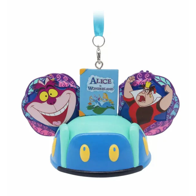 Disney Parks Alice in Wonderland Ear Hat Christmas Ornament