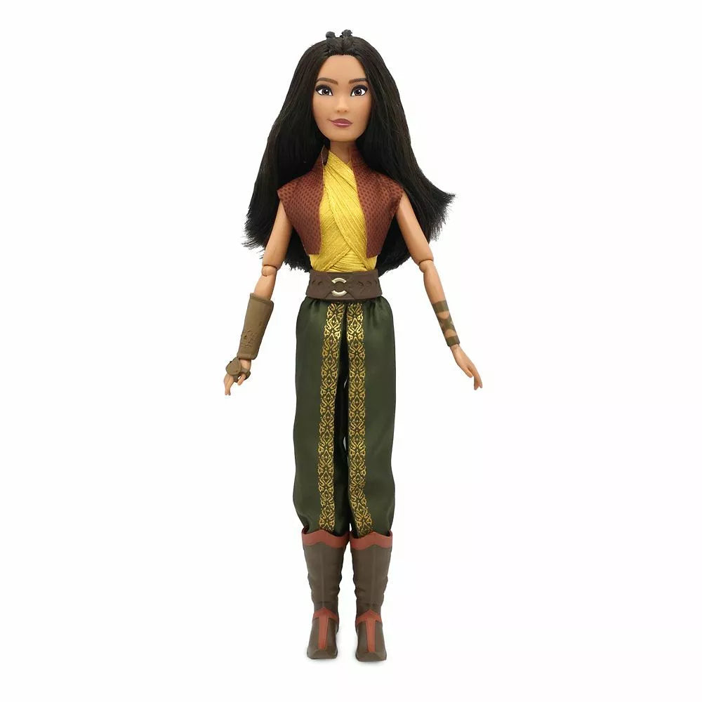 Disney Raya and the Last Dragon Classic Toy Doll Figure w/ Brush 11 1/2" H