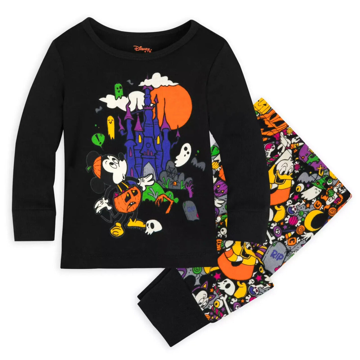 Mickey & Friends Halloween Baby Pajamas PJ Pals