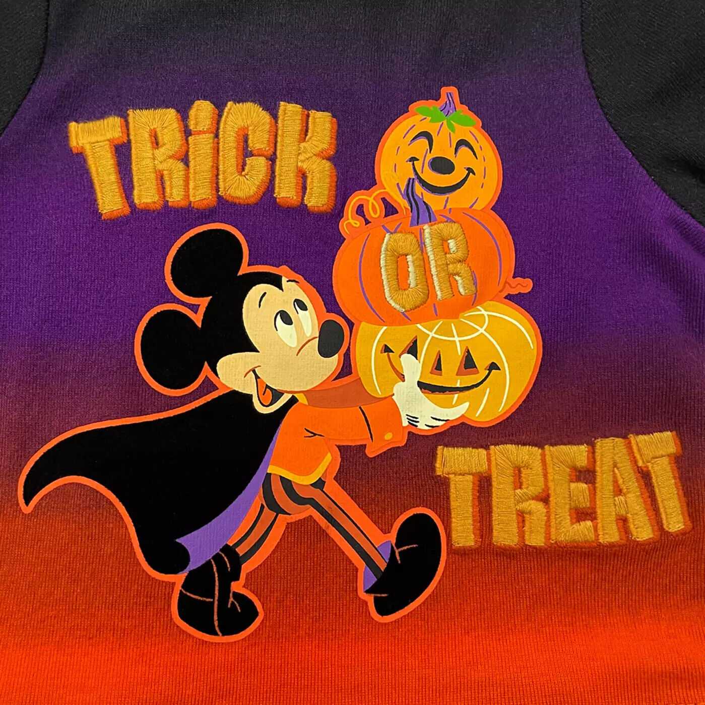 Mickey Mouse Halloween Baby Bodysuit - Trick or Treat